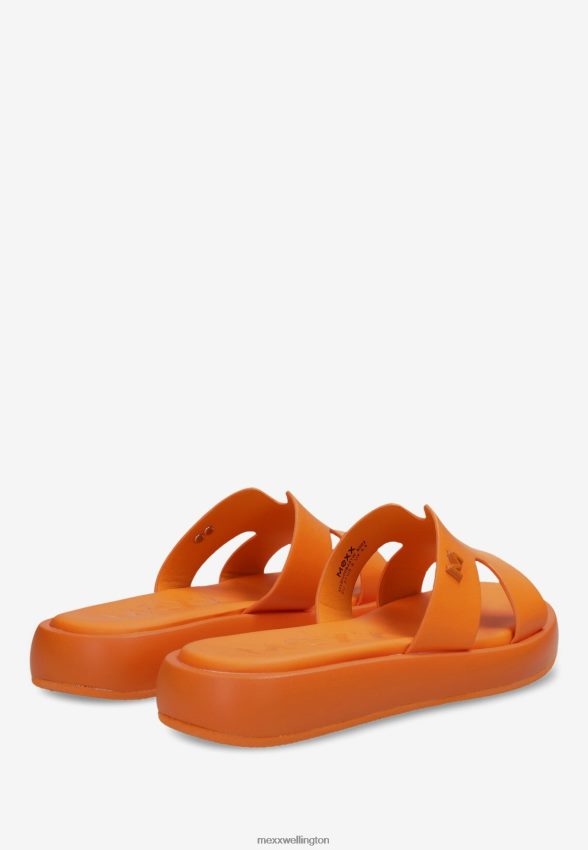 Women Mexx Orange Sandal Lotus 2B480T257