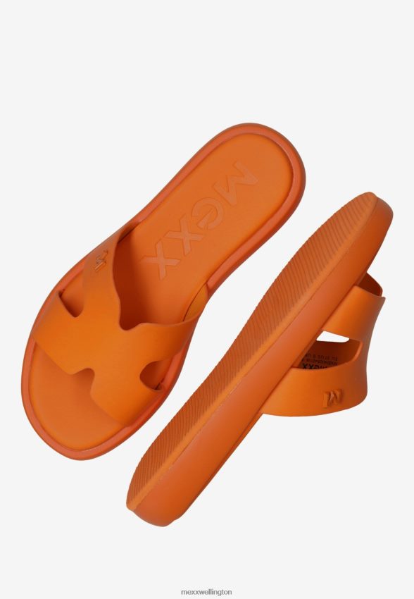 Women Mexx Orange Sandal Lotus 2B480T257