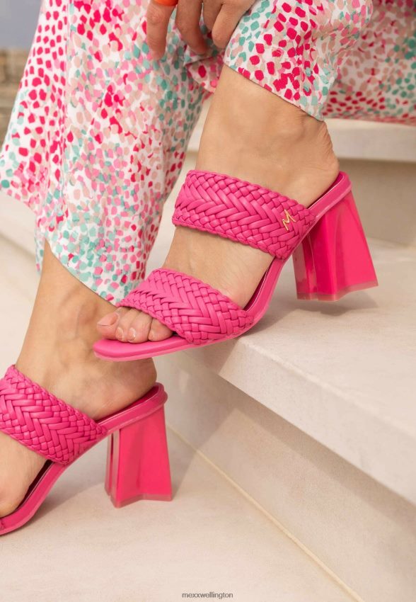 Women Mexx Pink Heeled sandal Lilah Fuchsia 2B480T241