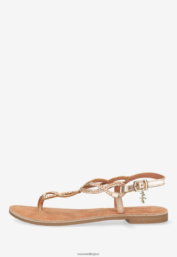 Women Mexx Pink Sandal Jolene Rosegold 2B480T277