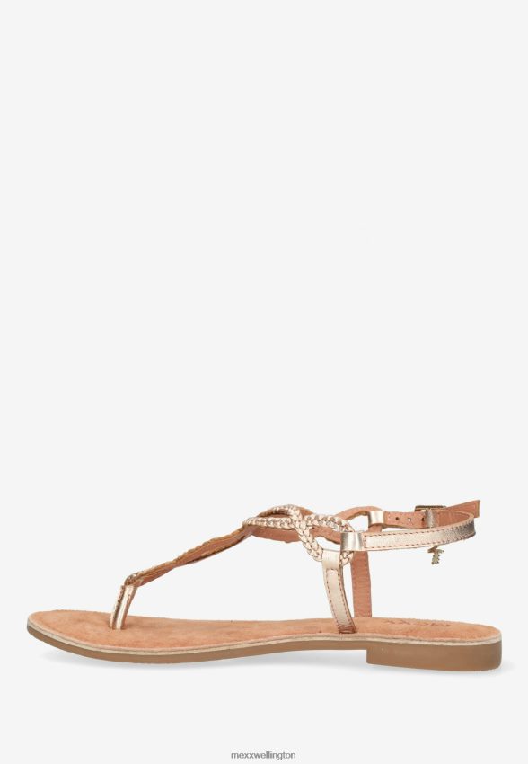 Women Mexx Pink Sandal Jolene Rosegold 2B480T277