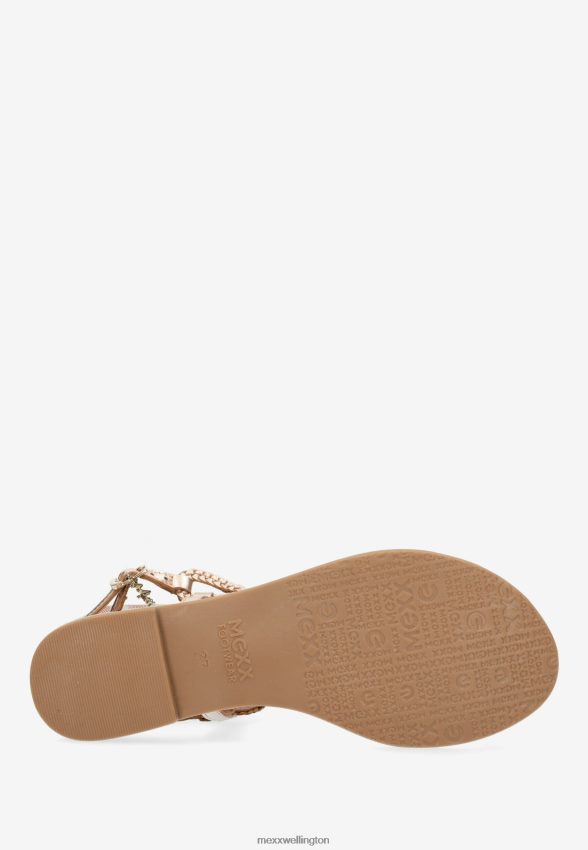 Women Mexx Pink Sandal Jolene Rosegold 2B480T277