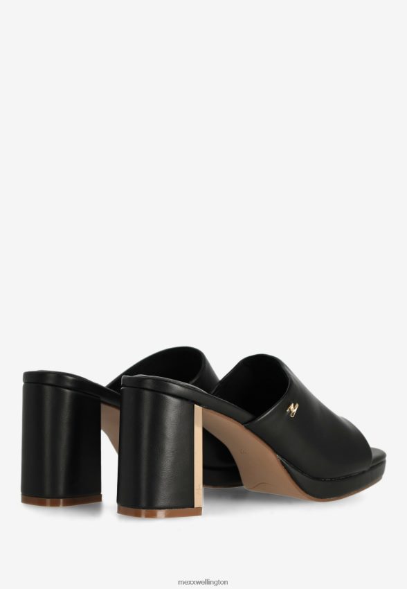 Women Mexx Schwarz Heeled Sandal Lulu Black 2B480T349