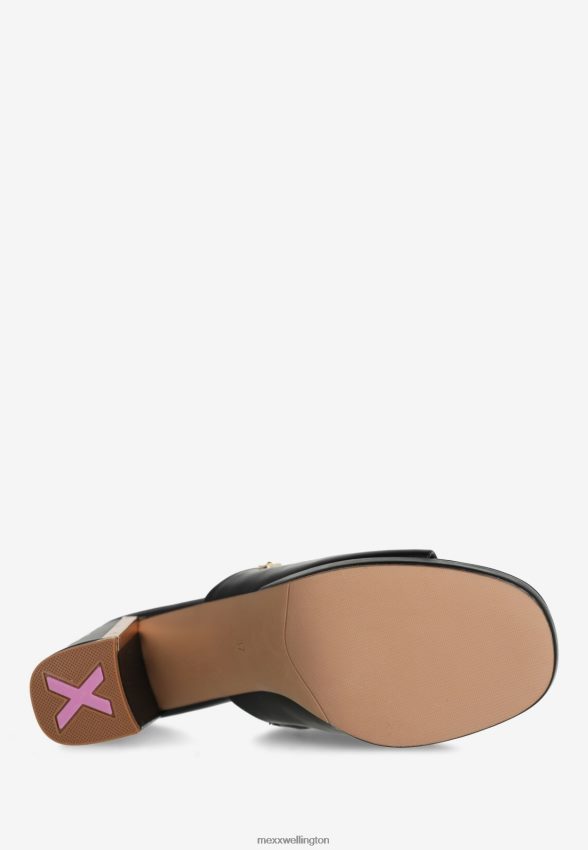 Women Mexx Schwarz Heeled Sandal Lulu Black 2B480T349