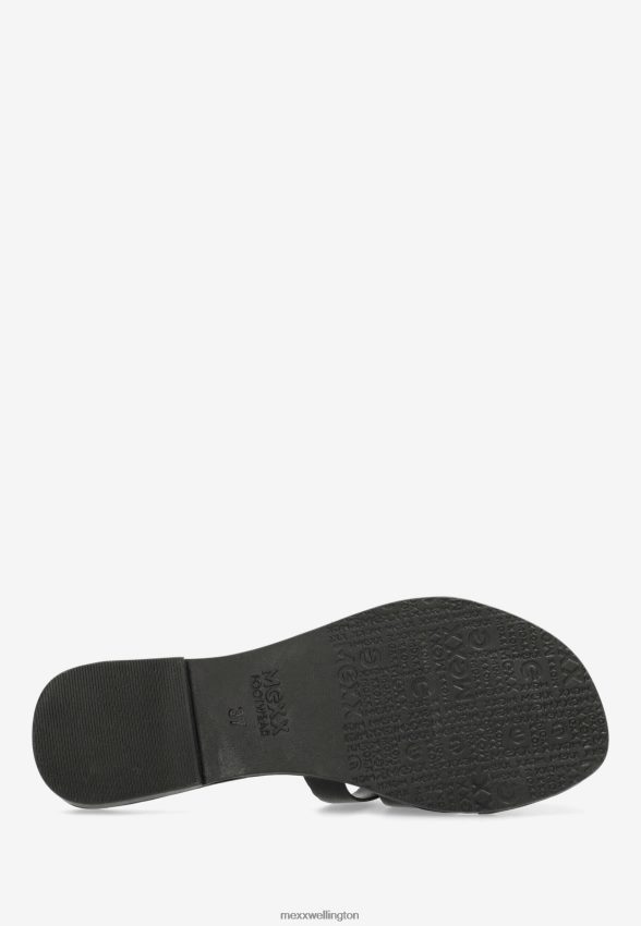 Women Mexx Schwarz Sandal Jacey Black 2B480T287