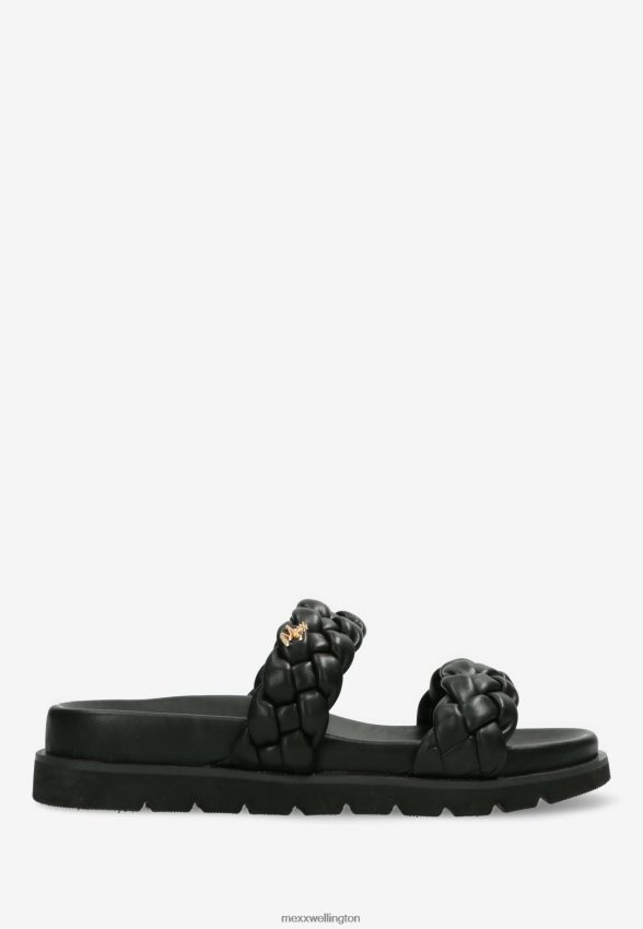 Women Mexx Schwarz Sandal Jaeley Black 2B480T381