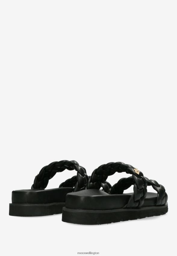 Women Mexx Schwarz Sandal Jaeley Black 2B480T381