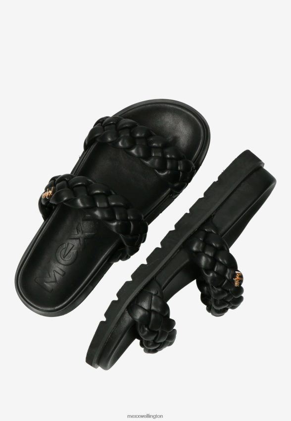 Women Mexx Schwarz Sandal Jaeley Black 2B480T381