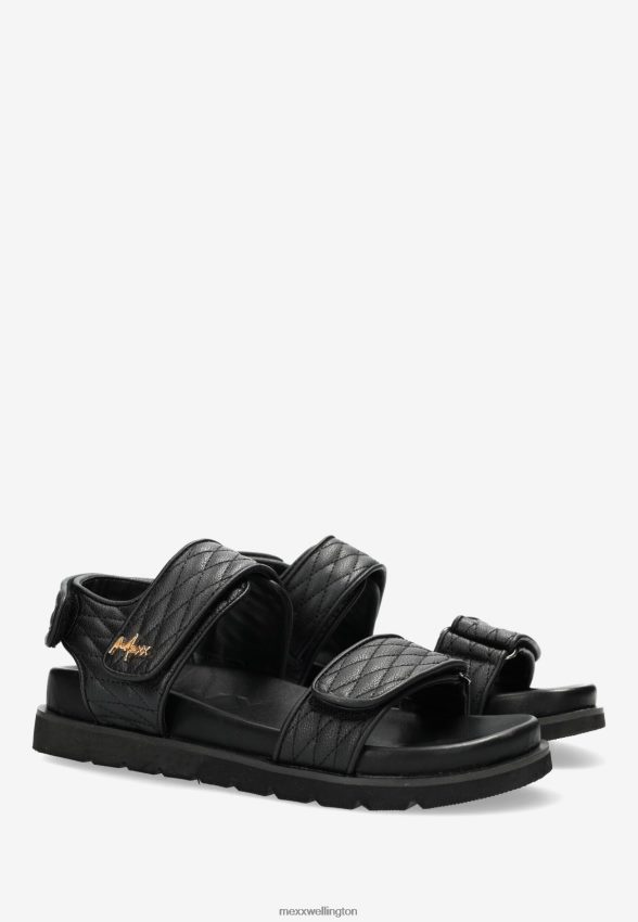 Women Mexx Schwarz Sandal Jamie Black 2B480T374