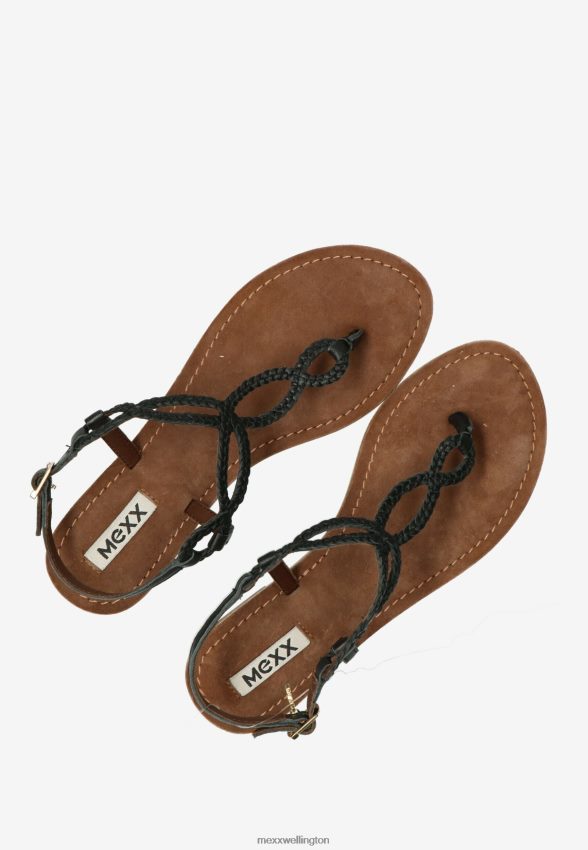Women Mexx Schwarz Sandal Jolene Black 2B480T384