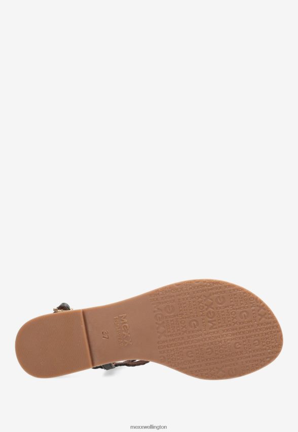 Women Mexx Schwarz Sandal Jolene Black 2B480T384