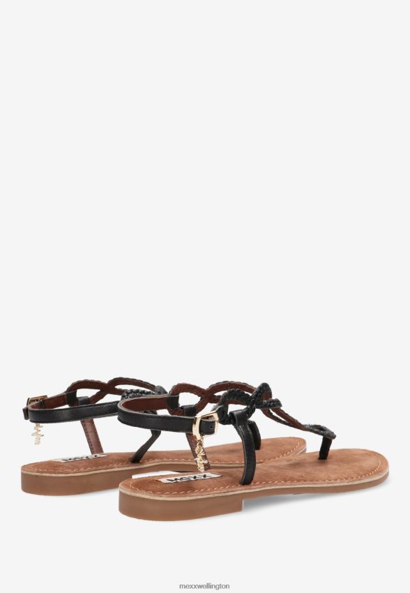 Women Mexx Schwarz Sandal Jolene Black 2B480T384
