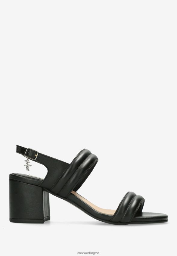 Women Mexx Schwarz Sandal Josephine Black 2B480T378