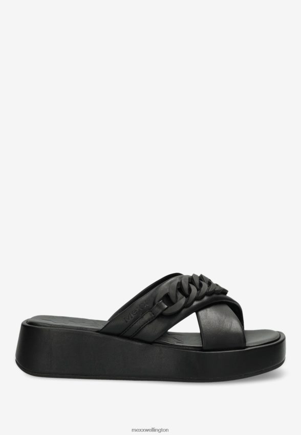 Women Mexx Schwarz Sandal Lexi Black 2B480T300