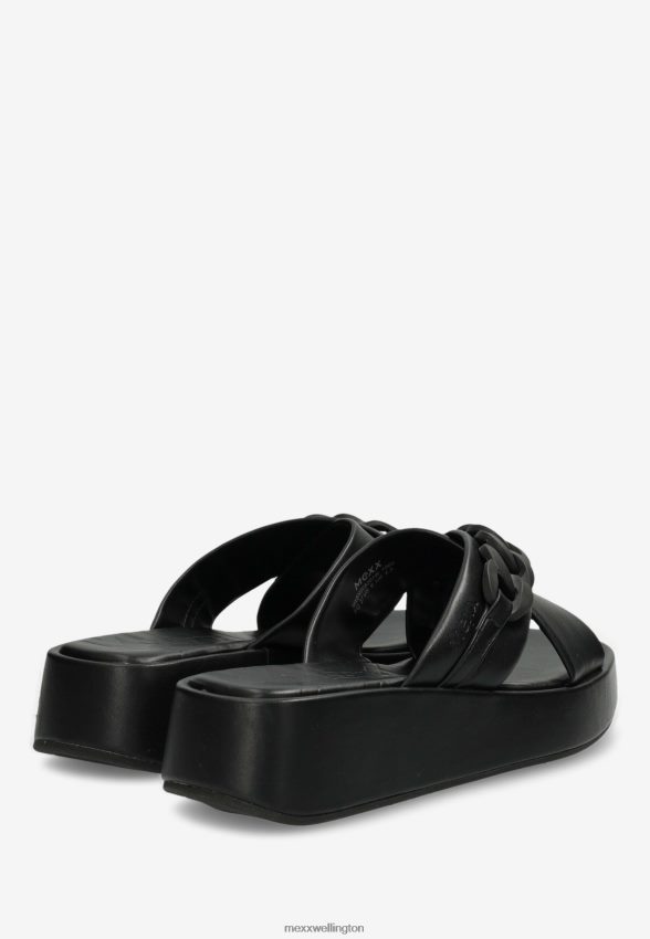 Women Mexx Schwarz Sandal Lexi Black 2B480T300