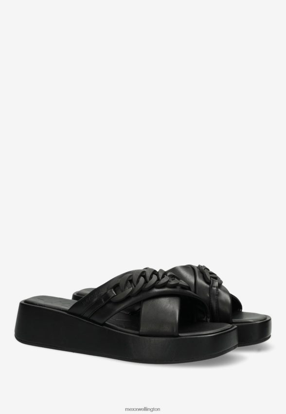 Women Mexx Schwarz Sandal Lexi Black 2B480T300
