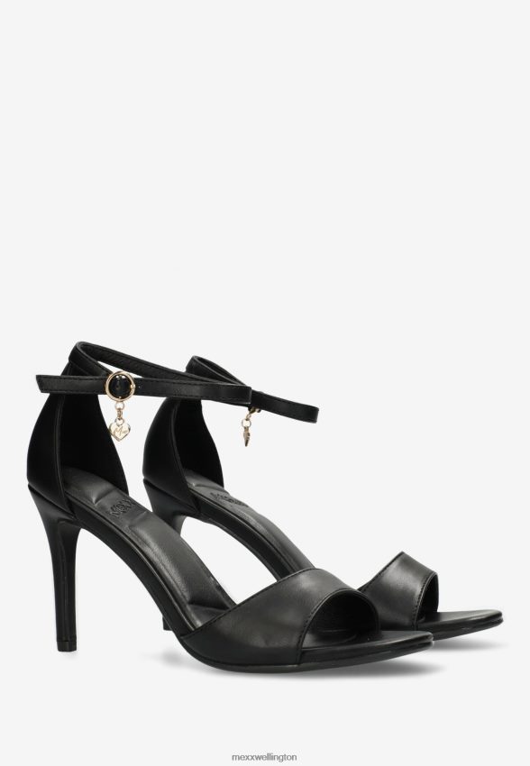 Women Mexx Schwarz Sandal Leyla Black 2B480T399