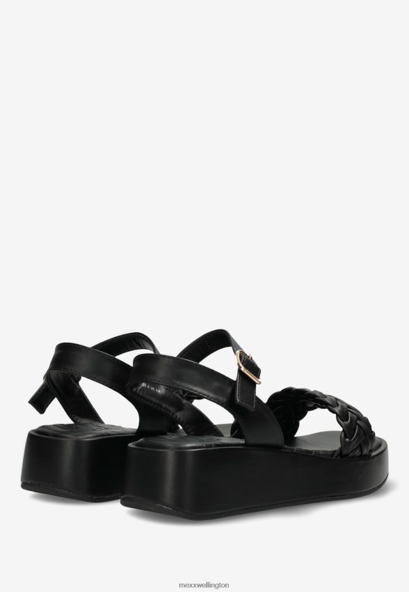 Women Mexx Schwarz Sandal Lily Black 2B480T290