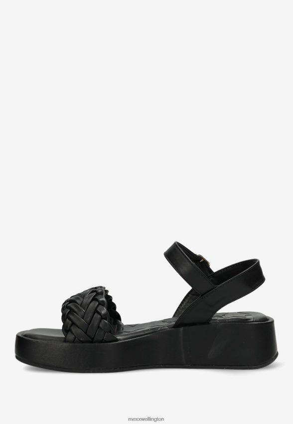 Women Mexx Schwarz Sandal Lily Black 2B480T290