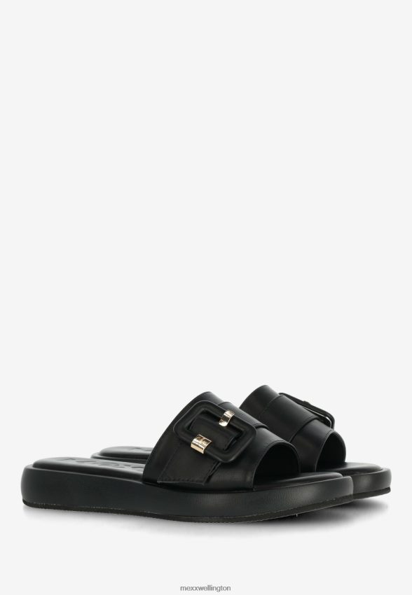 Women Mexx Schwarz Sandal Liv Black 2B480T259