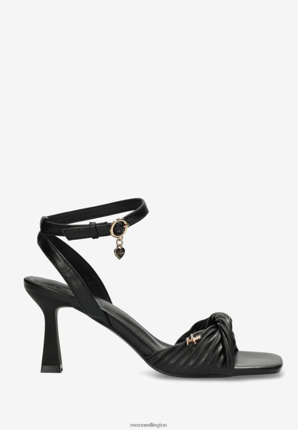 Women Mexx Schwarz Sandal Lois Off White 2B480T253