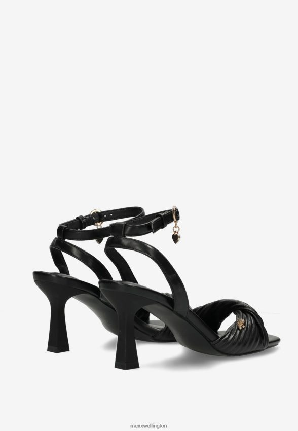 Women Mexx Schwarz Sandal Lois Off White 2B480T253