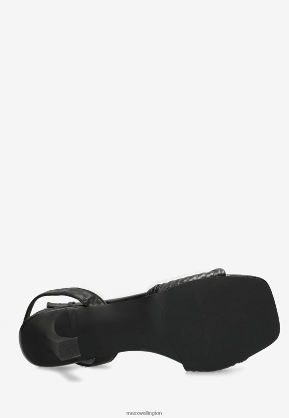 Women Mexx Schwarz Sandal Lois Off White 2B480T253