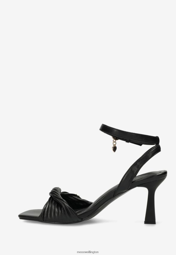 Women Mexx Schwarz Sandal Lois Off White 2B480T253