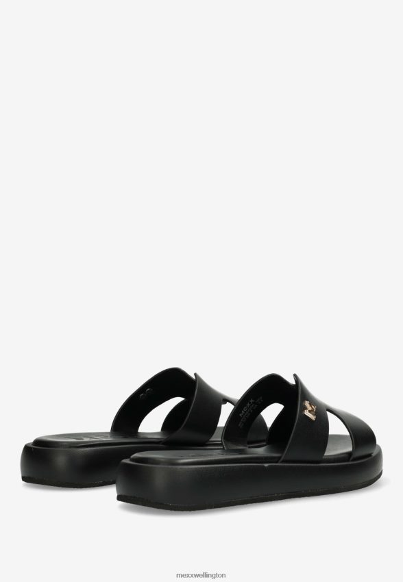 Women Mexx Schwarz Sandal Lotus Black 2B480T254