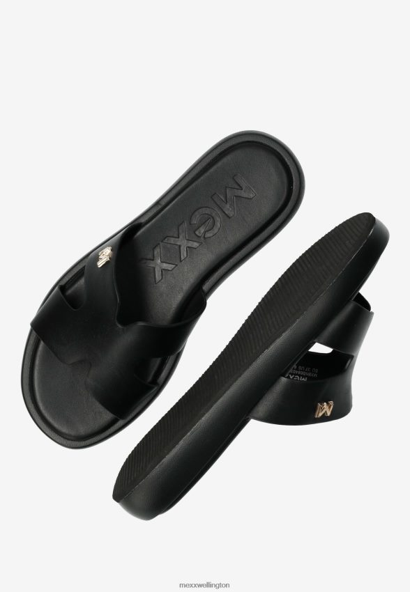 Women Mexx Schwarz Sandal Lotus Black 2B480T254