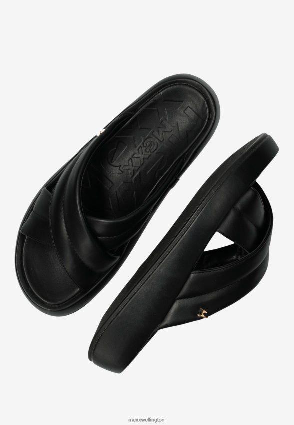 Women Mexx Schwarz Sandal Luna Black 2B480T334