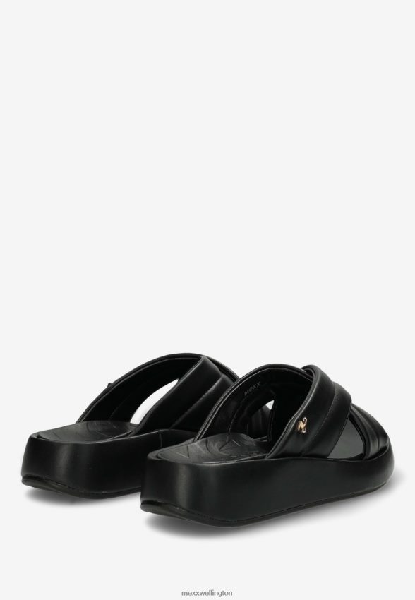 Women Mexx Schwarz Sandal Luna Black 2B480T334