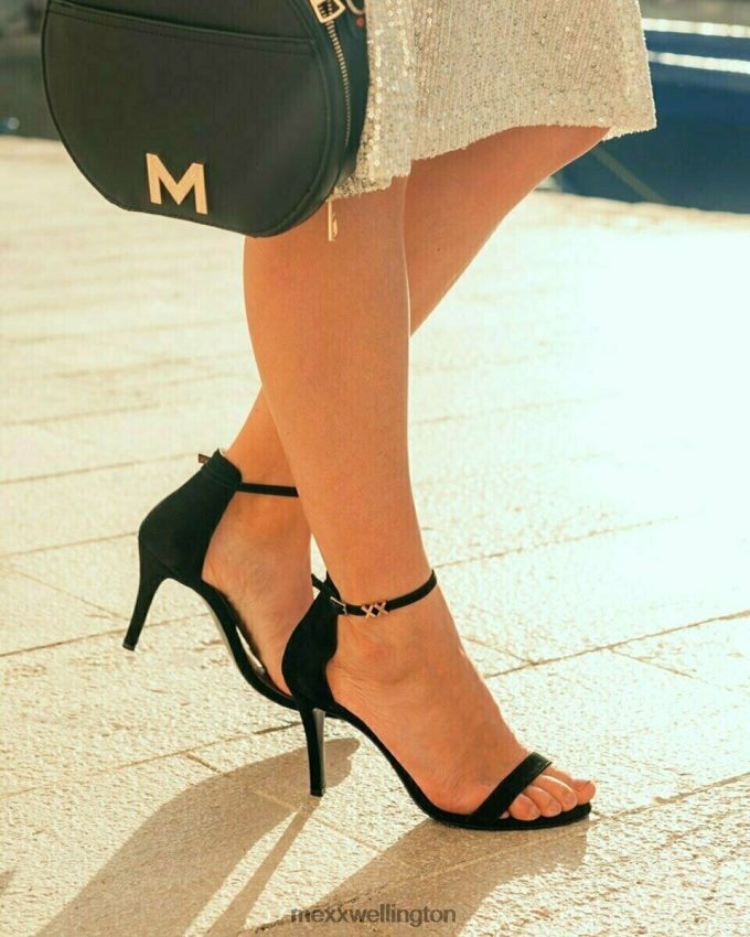 Women Mexx Schwarz Sandal Mierel Black 2B480T314