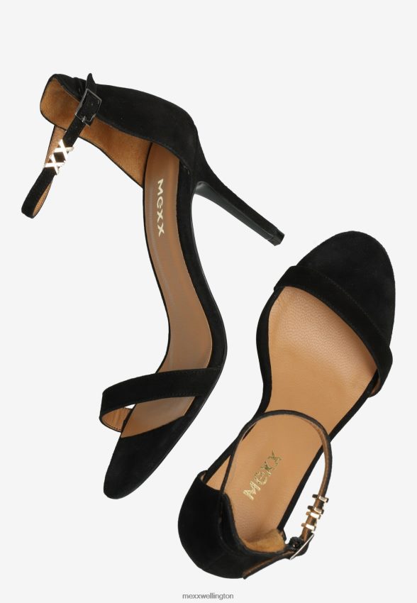 Women Mexx Schwarz Sandal Mierel Black 2B480T314