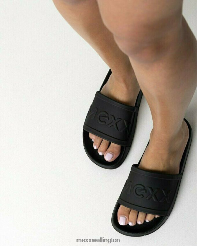 Women Mexx Schwarz Slider Gauri Black 2B480T373