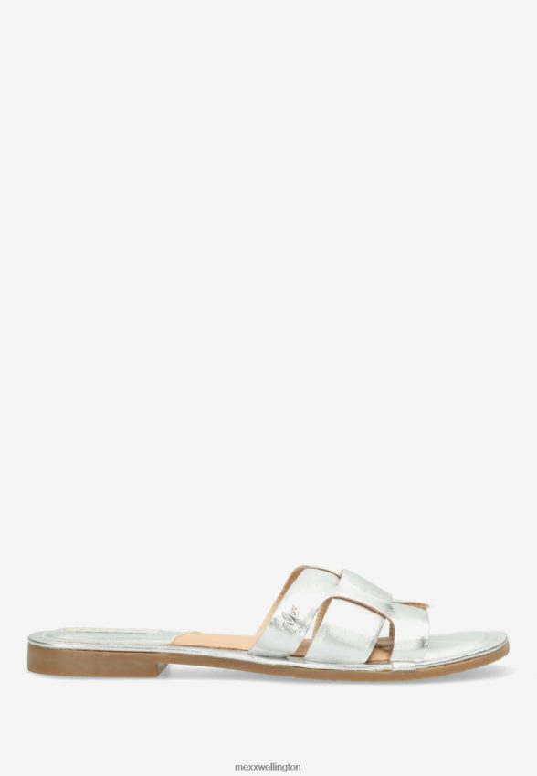 Women Mexx Silver Sandal Jacey 2B480T371