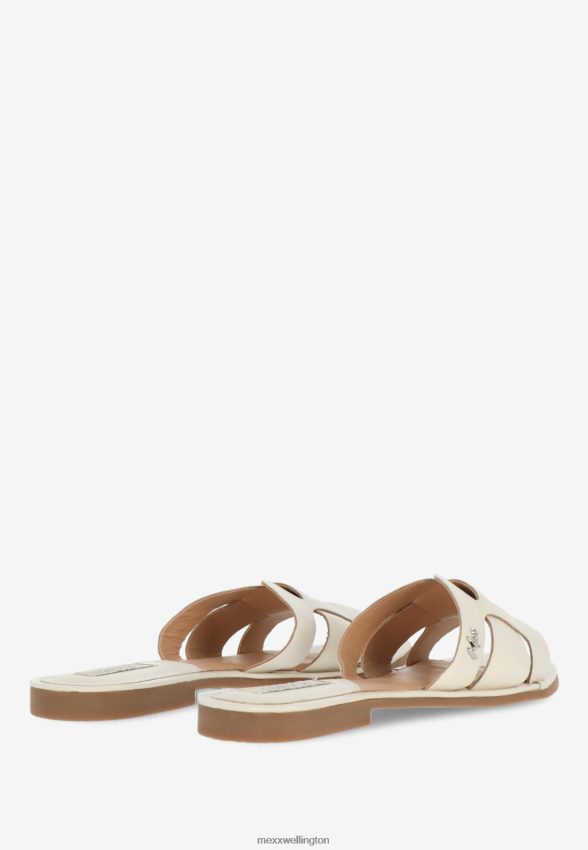 Women Mexx White Sandal Jacey Off 2B480T385