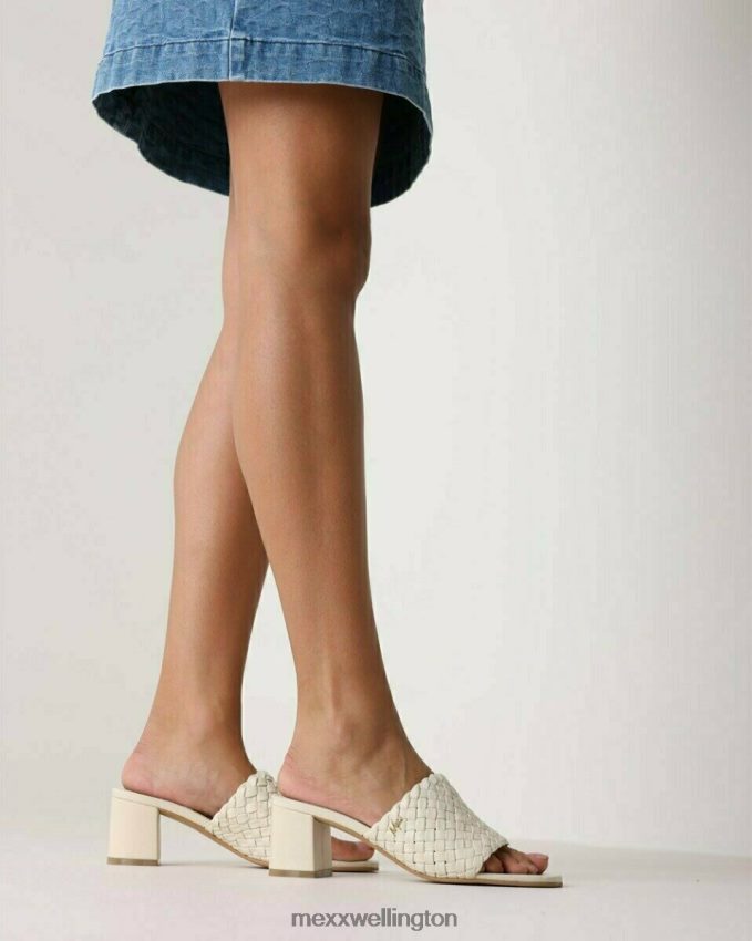 Women Mexx White Sandal Jalara Off 2B480T372