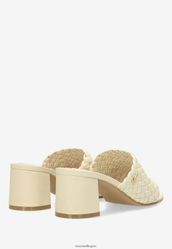 Women Mexx White Sandal Jalara Off 2B480T372