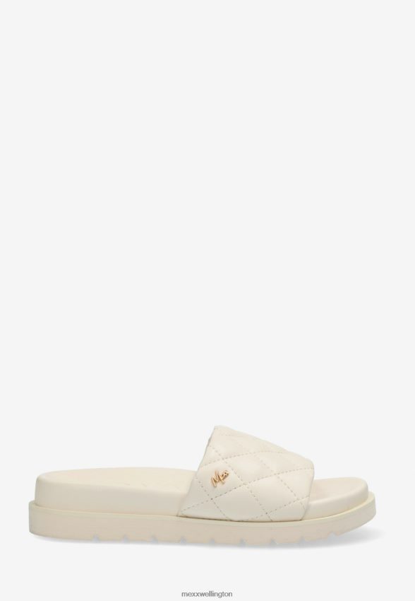 Women Mexx White Slipper Jael Off 2B480T382