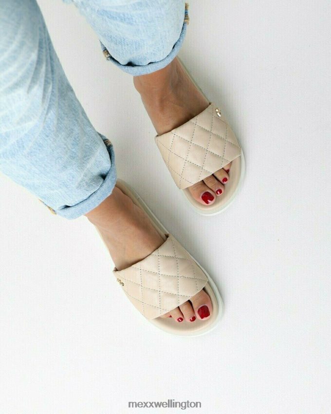 Women Mexx White Slipper Jael Off 2B480T382