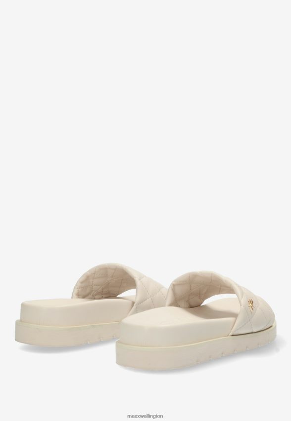 Women Mexx White Slipper Jael Off 2B480T382