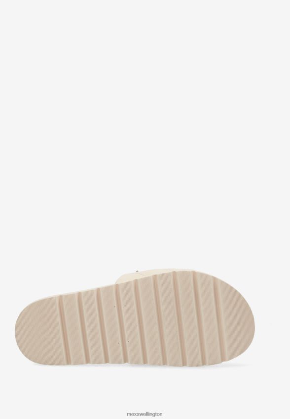 Women Mexx White Slipper Jael Off 2B480T382