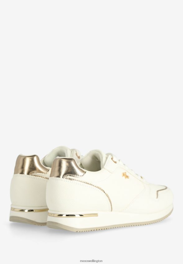 Women Mexx Beige Sneaker Eke White 2B480T357