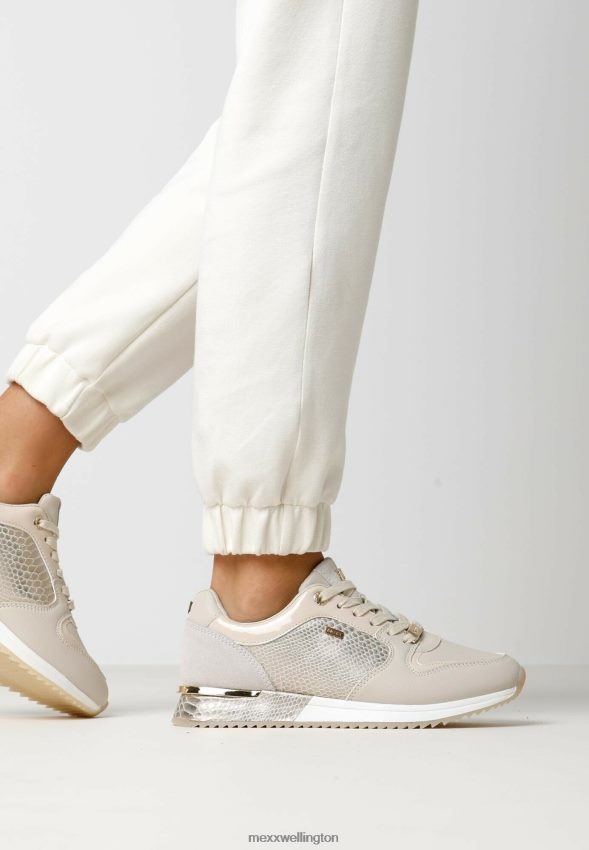 Women Mexx Beige Sneaker Fleur Sand 2B480T329