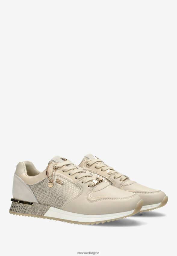 Women Mexx Beige Sneaker Fleur Sand 2B480T329