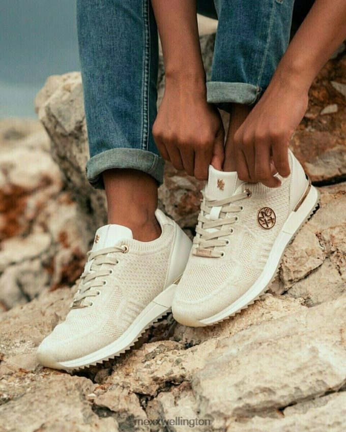 Women Mexx Beige Sneaker Gitte glitter Sand 2B480T246