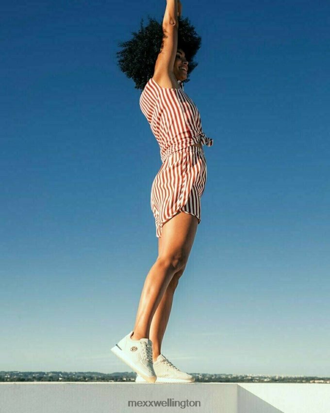 Women Mexx Beige Sneaker Gitte glitter Sand 2B480T246