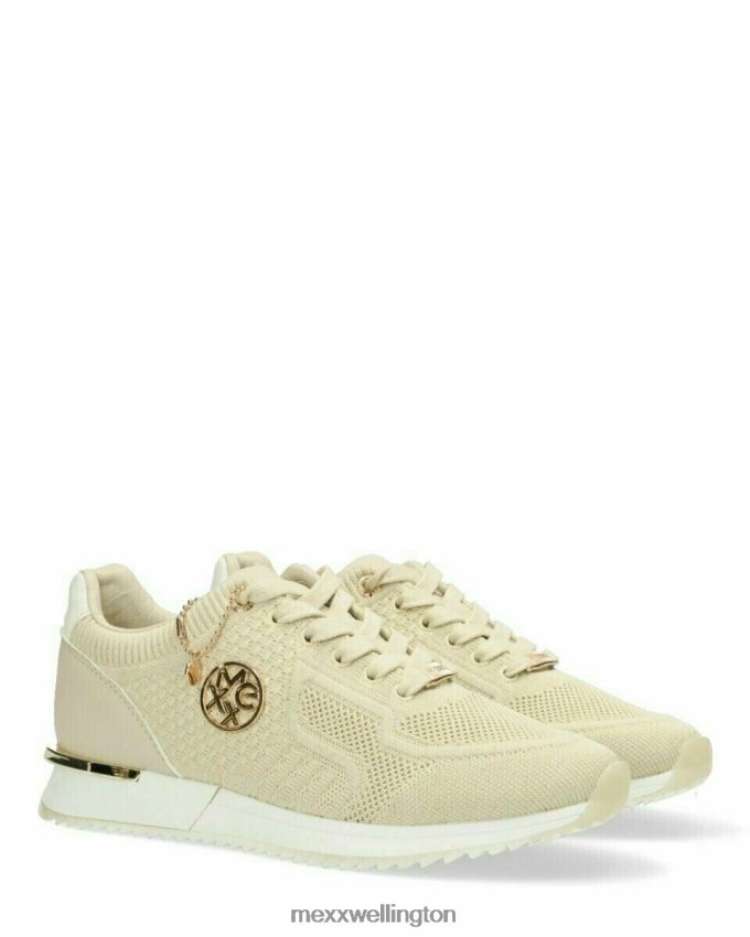 Women Mexx Beige Sneaker Gitte glitter Sand 2B480T246