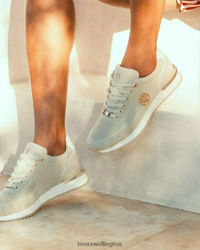 Women Mexx Beige Sneaker Gitte glitter Sand 2B480T246